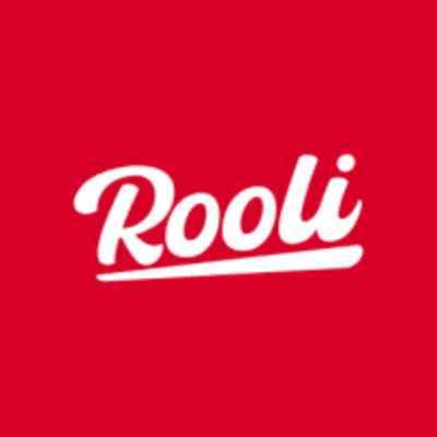 Rooli Casino logo showcasing its brand identity